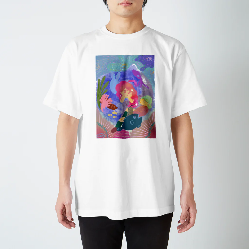 もふおみのマーメイド Regular Fit T-Shirt