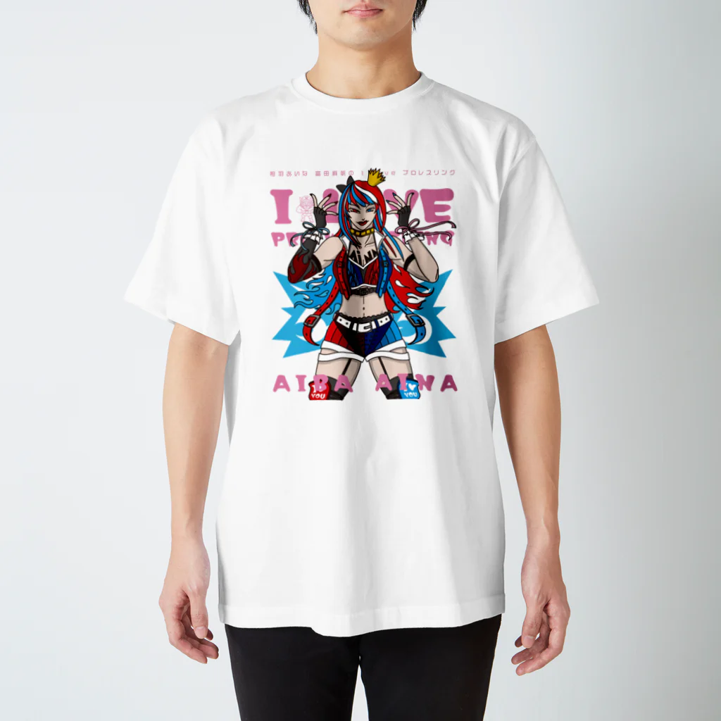 らぶぷろ番組公式ショップのアイス＆ファイアーTシャツ【カラーver】 スタンダードTシャツ