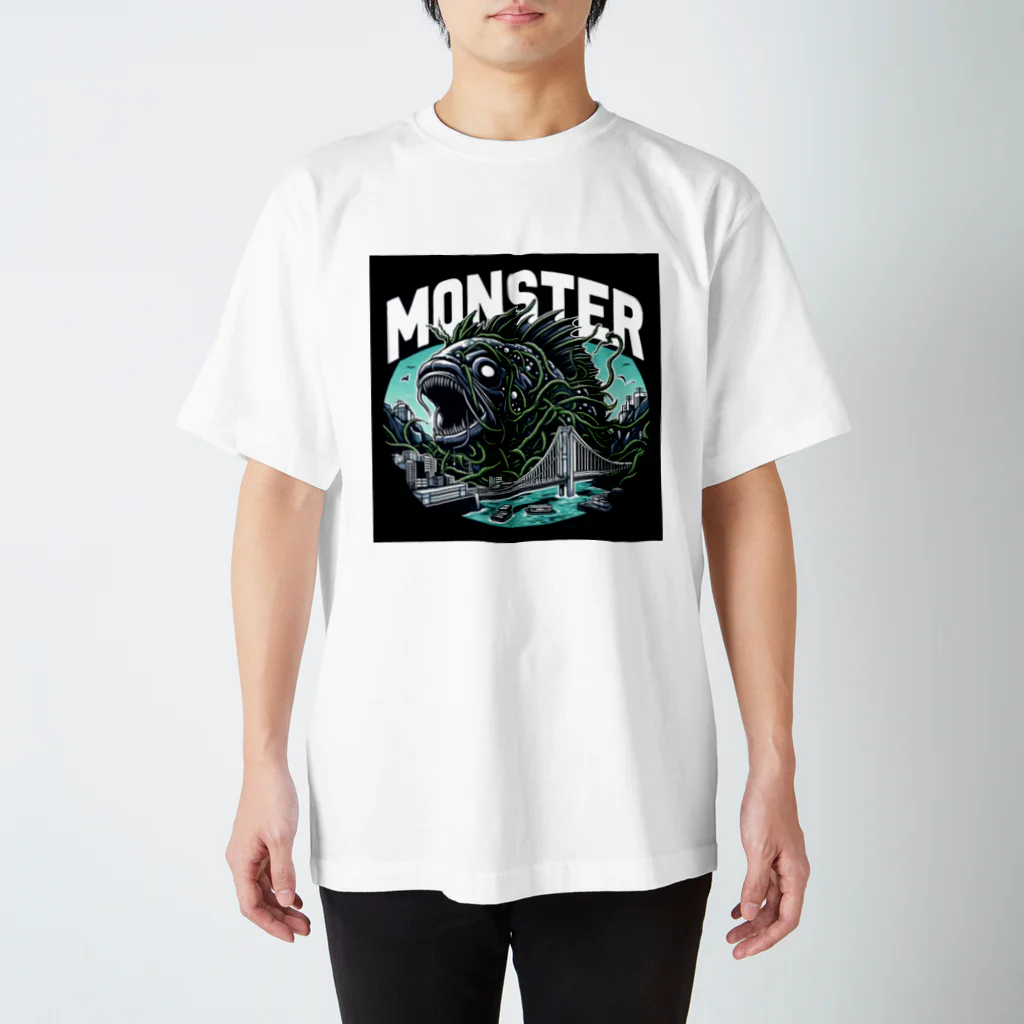 MONSTER HOLEの室蘭MONSTER.1 Regular Fit T-Shirt
