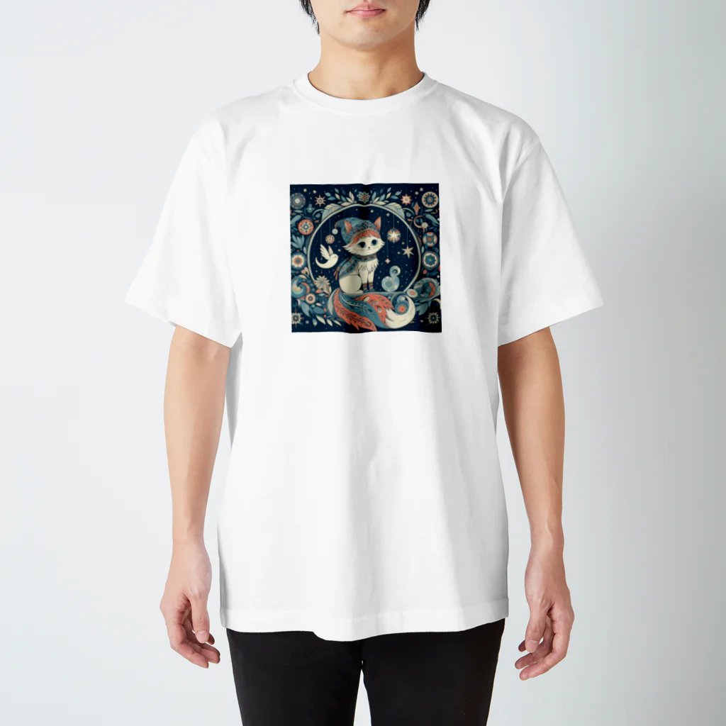 La-peaceの物語の中の猫④ スタンダードTシャツ