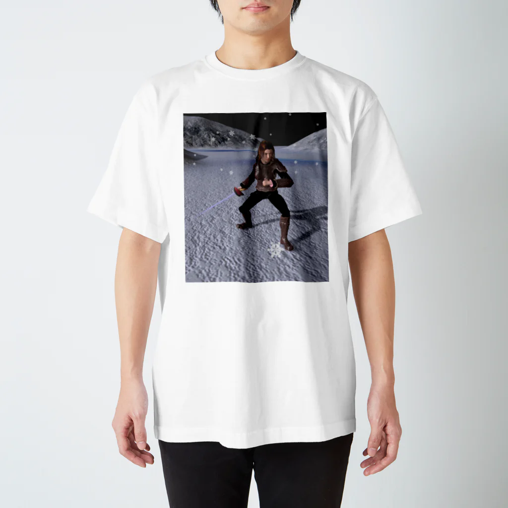 忍者３２ショップの吹雪く戦闘 Regular Fit T-Shirt