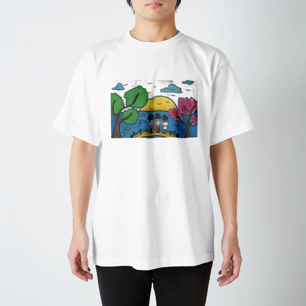 CFFJAPANの子どもたちの絵付き！フィリピンTシャツ Regular Fit T-Shirt