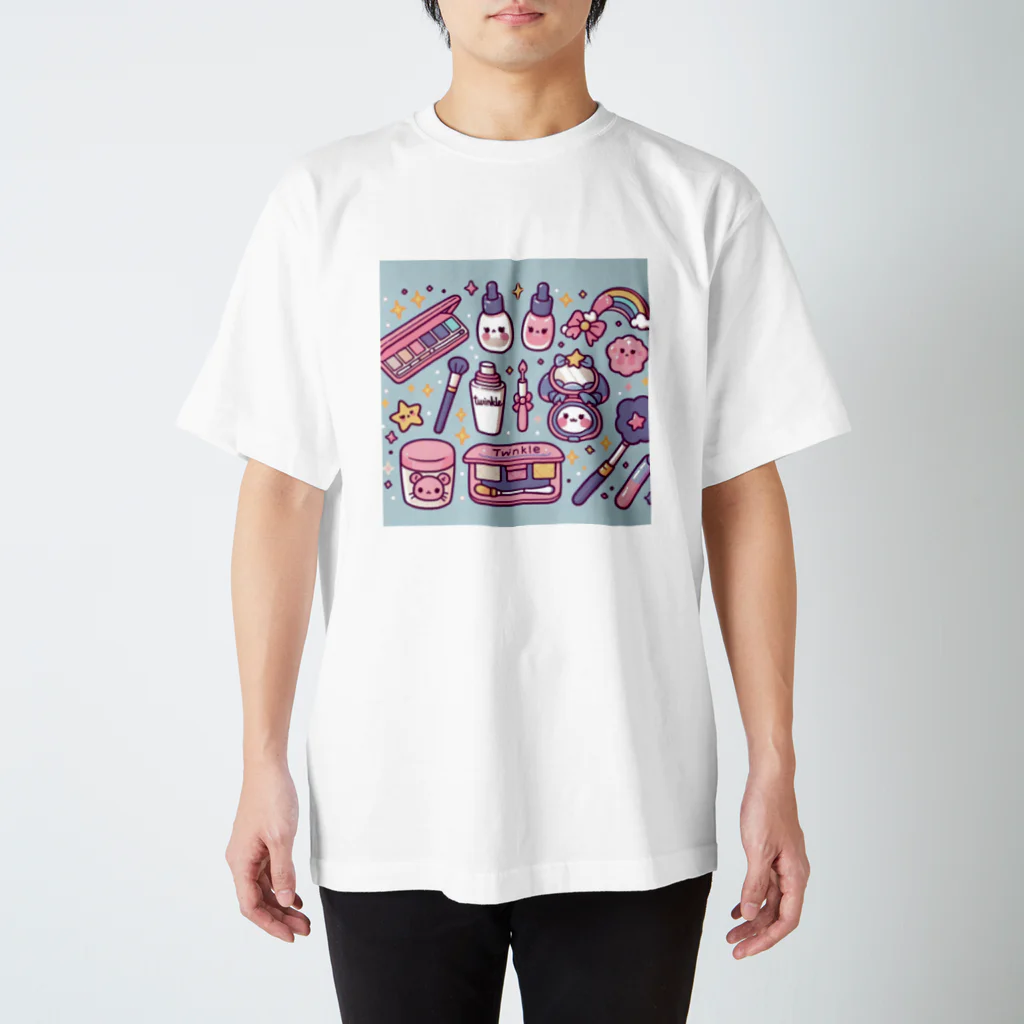 Creative Canvas-くリエイティブキャンバスの化粧品　かわいい Regular Fit T-Shirt