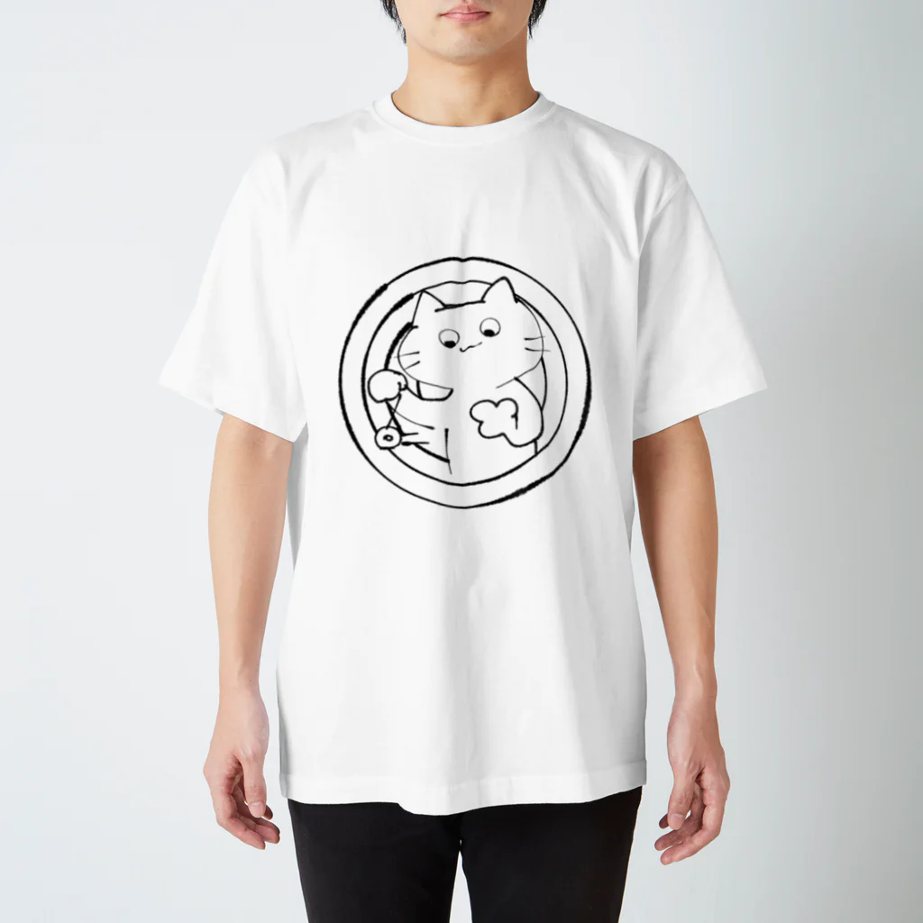 yochataのLet's 洗脳にゃん スタンダードTシャツ