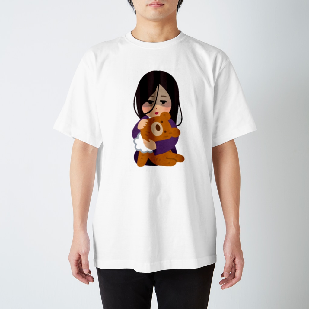 生粋の動物が好きな動物のメンへラ Regular Fit T-Shirt