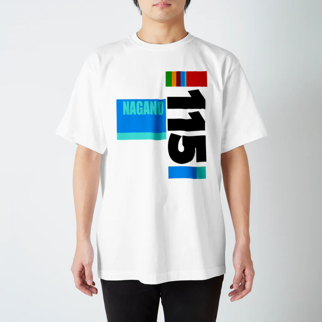 ろくもんせんの115系　電車車両　 Regular Fit T-Shirt