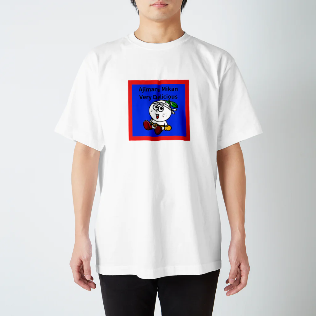 あじまるくんのあじまるくん（みかんジュース専門グラス） Regular Fit T-Shirt