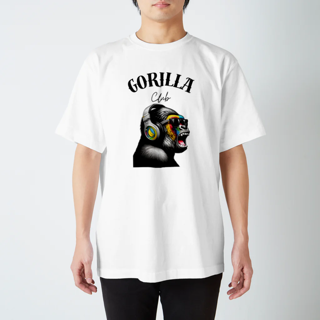 GORILLA_CLUBのノリノリゴリー Regular Fit T-Shirt