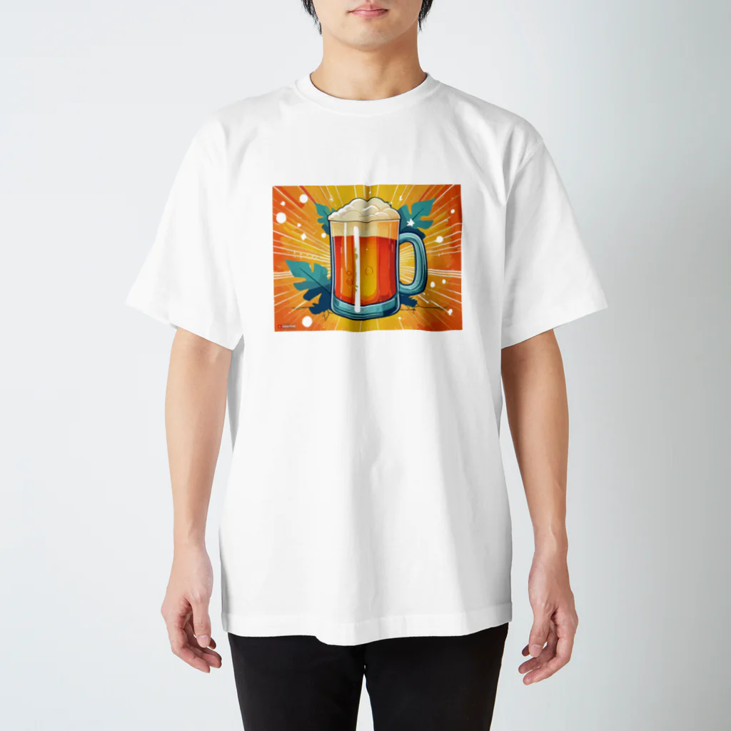 山田綾の夏到来ビールグッズ！Beerで皆で盛り上がろう！ スタンダードTシャツ