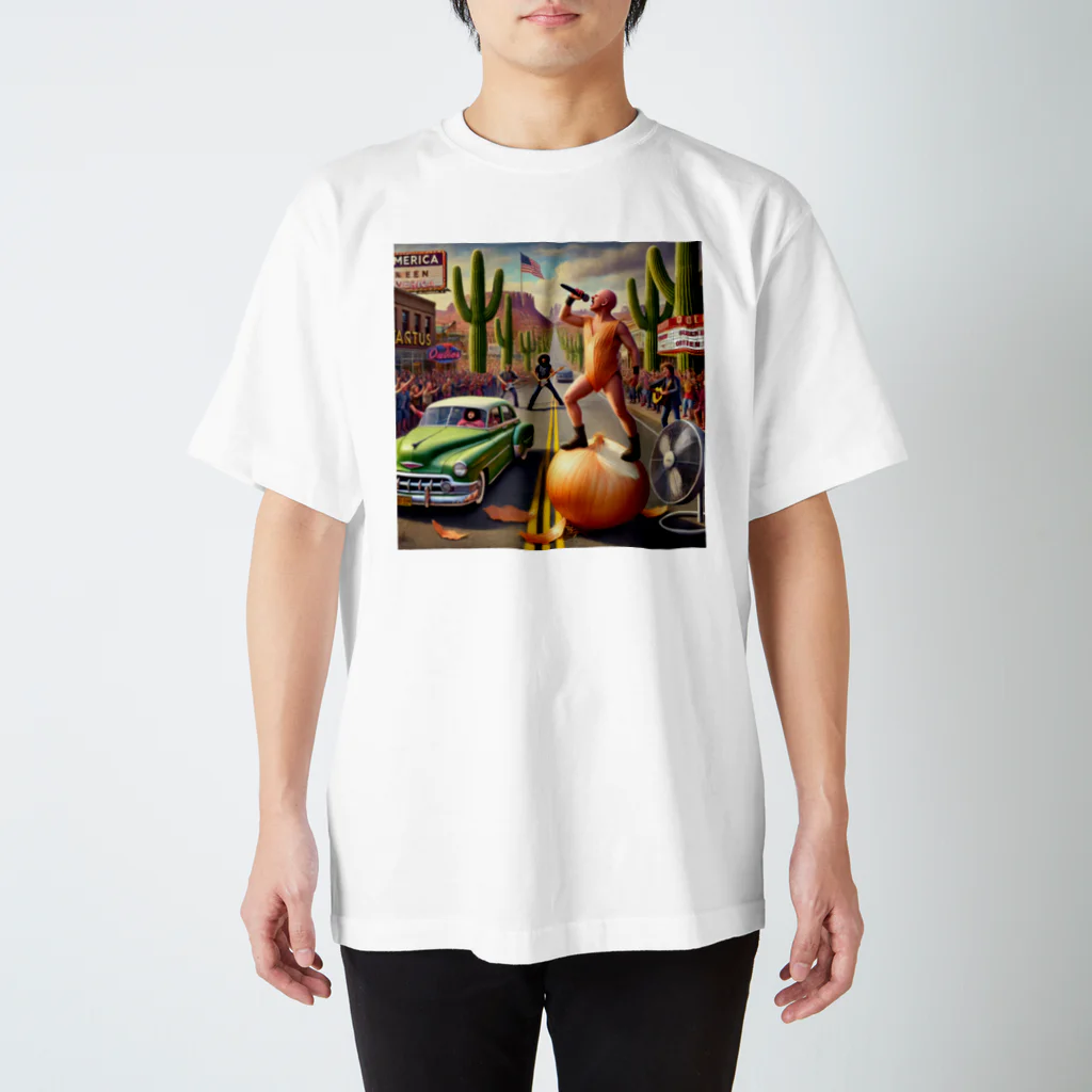 SALVADORSのオニオンズの伝説の道路ライブ スタンダードTシャツ