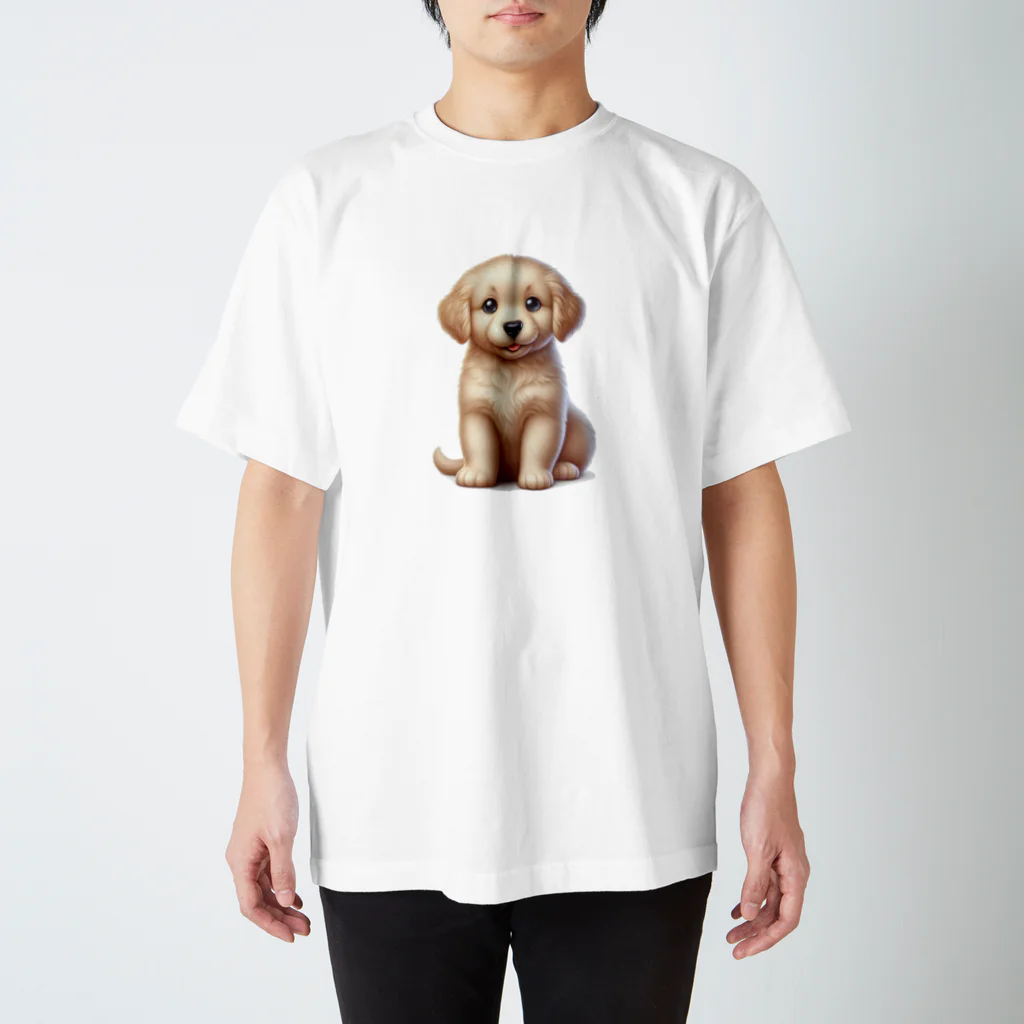 jjsann3のお耳の大きいワンちゃん Regular Fit T-Shirt