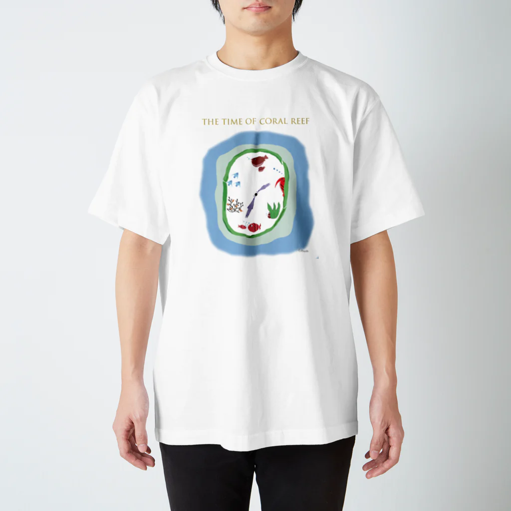 Keiko_Naoko-Art-JapanのThe Time of Coral Reef スタンダードTシャツ