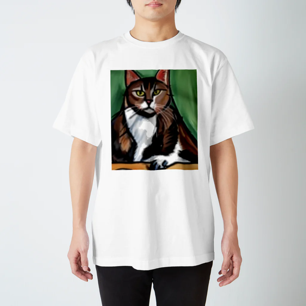 Ppit8のどっしりかまえる猫ちゃん Regular Fit T-Shirt