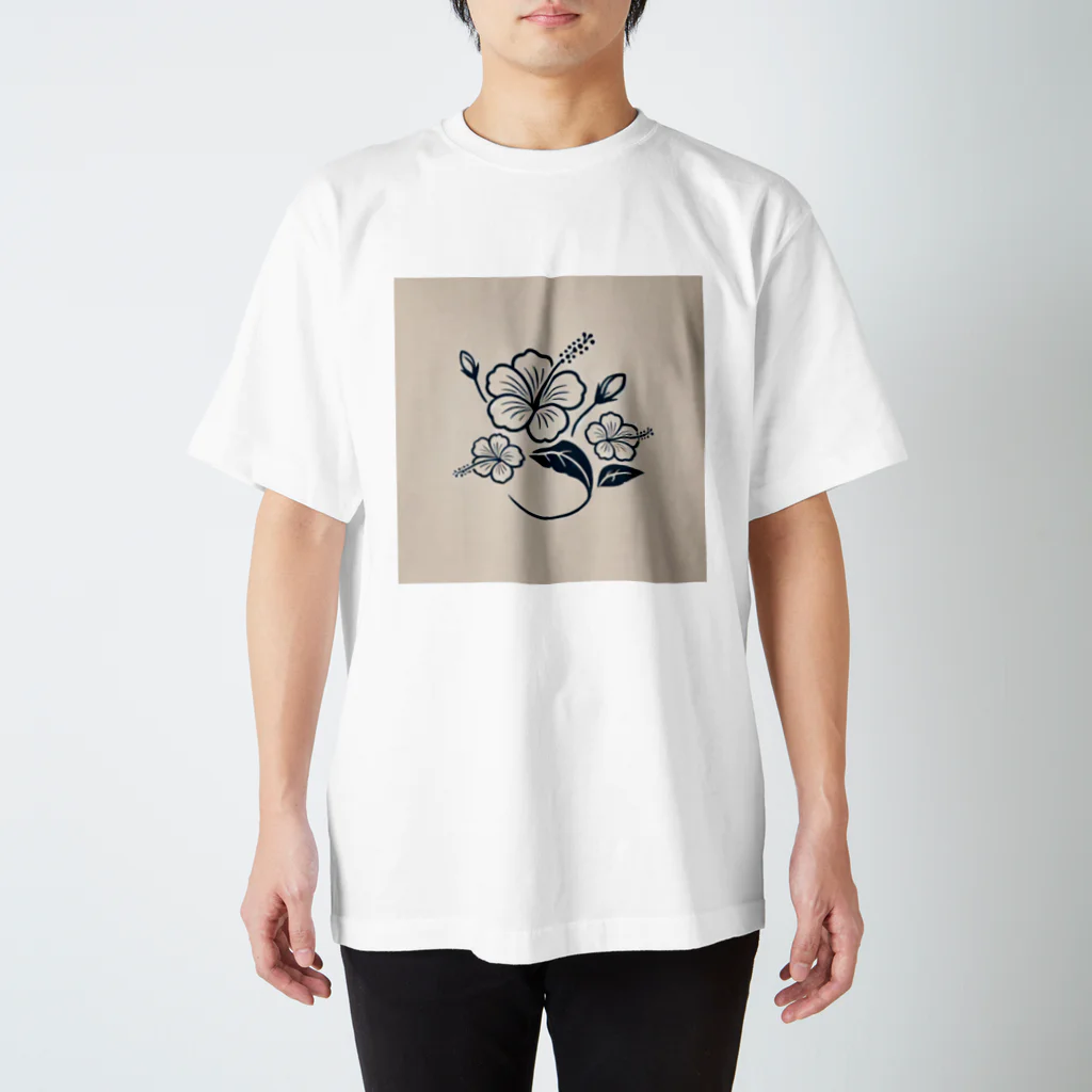 Goyaのハイビスカスの花 スタンダードTシャツ