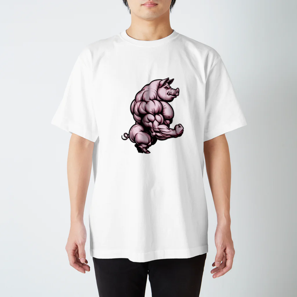 Sukombuのムキムキなぶーたん Regular Fit T-Shirt