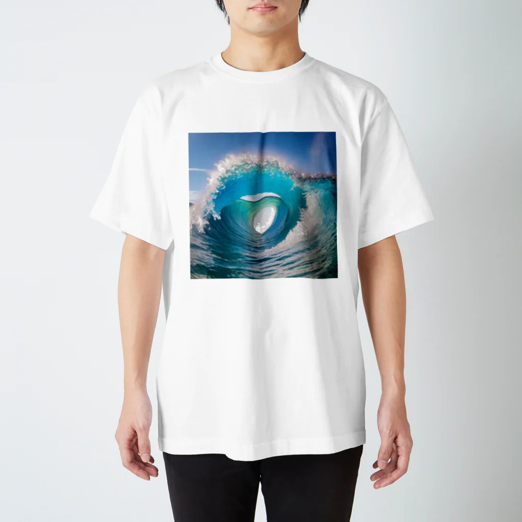 raimu-の癒しの波 Regular Fit T-Shirt