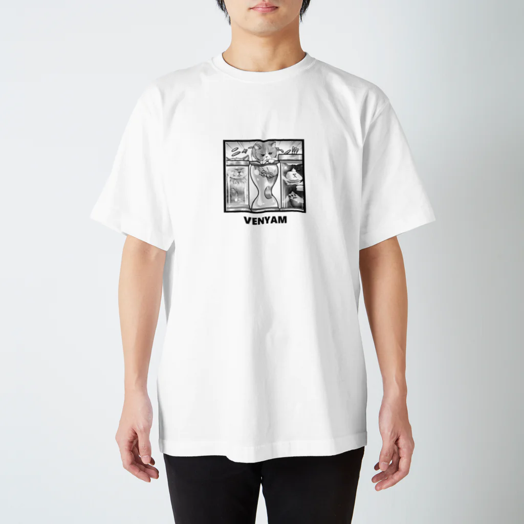 decayedcrowの液体猫ベニャム　お洒落グッズ Regular Fit T-Shirt