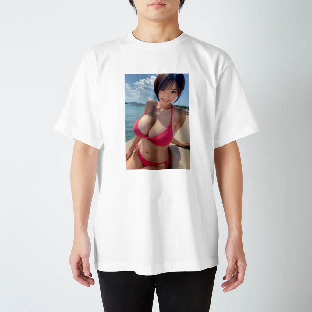 デジタル美女アートのAI美女グラビア５ Regular Fit T-Shirt