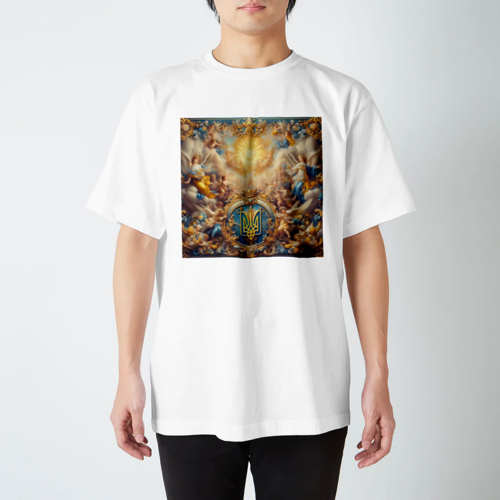 BABYLON  Channel　aiのRenaissance ウクライナ　天使　天国🔱🇺🇦 スタンダードTシャツ