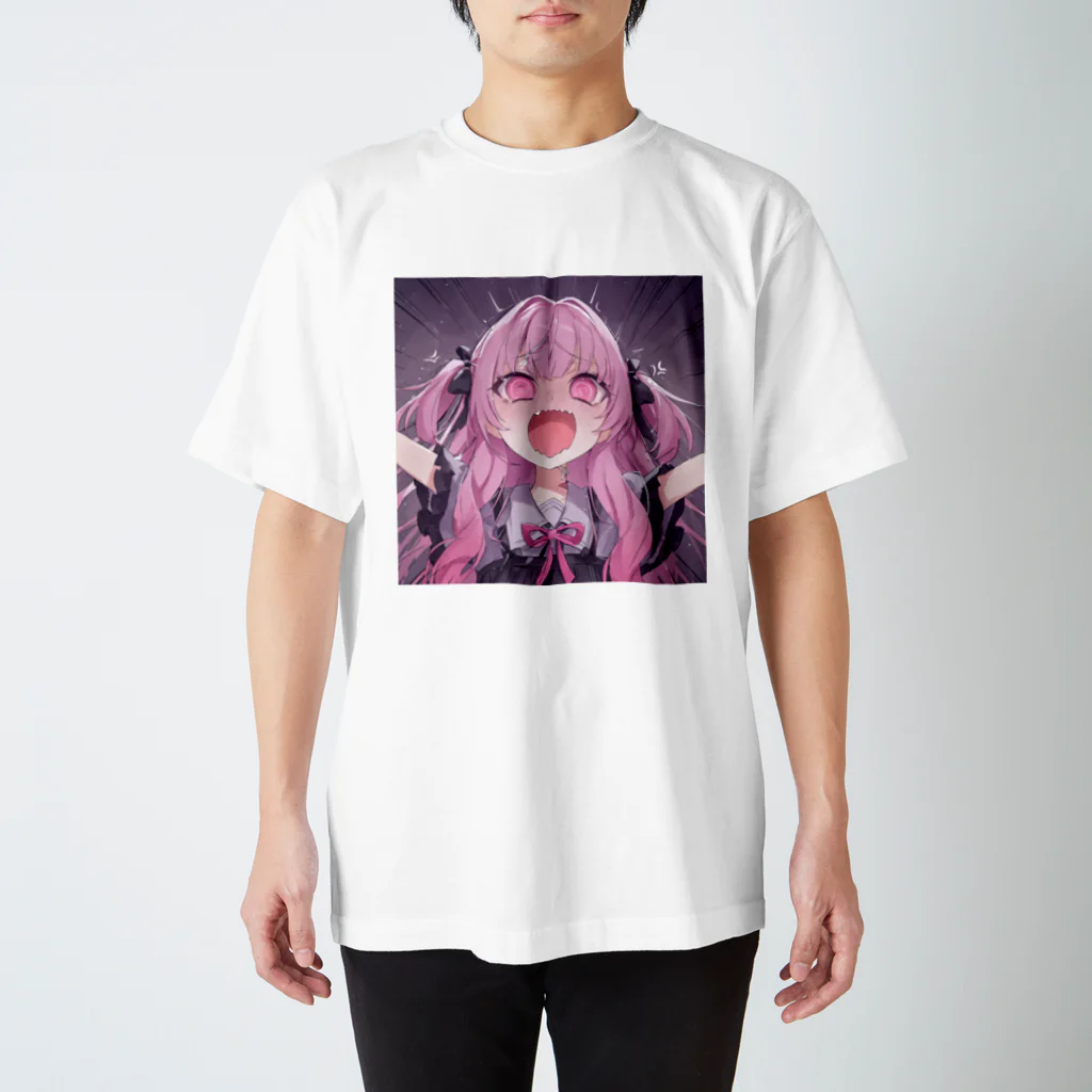 怒っためんへら屋 の怒っためんへら28ごう スタンダードTシャツ