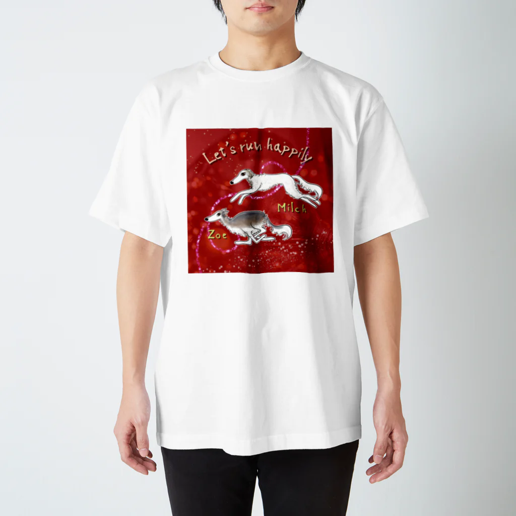 UnchienのZoe milch スタンダードTシャツ