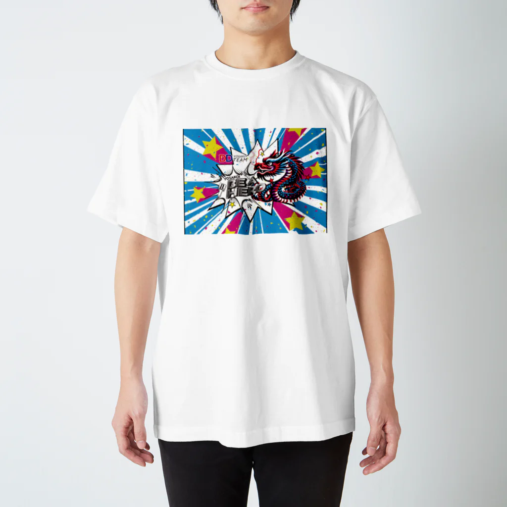 DDよさこいチームのYOSAKOI  BE A HERO 　 Regular Fit T-Shirt