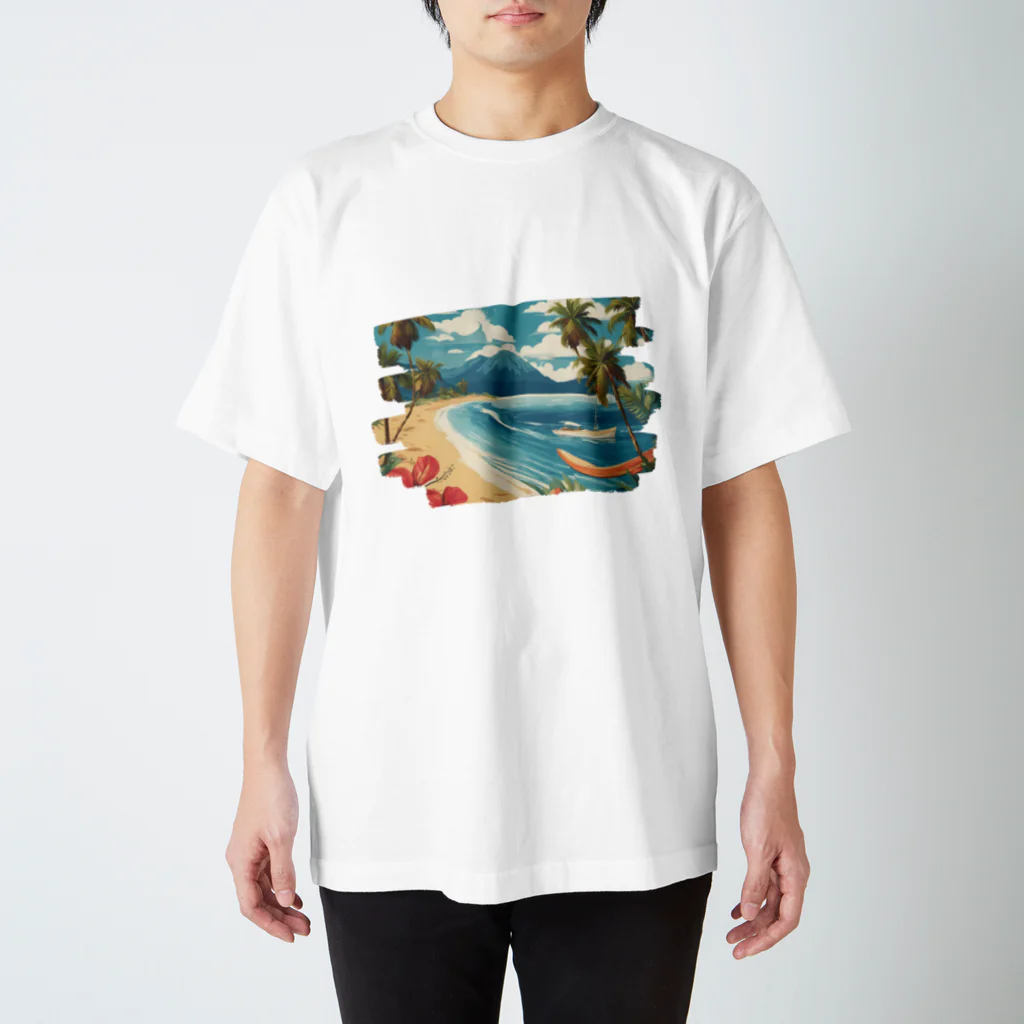 はちみつあめの常夏リゾート スタンダードTシャツ