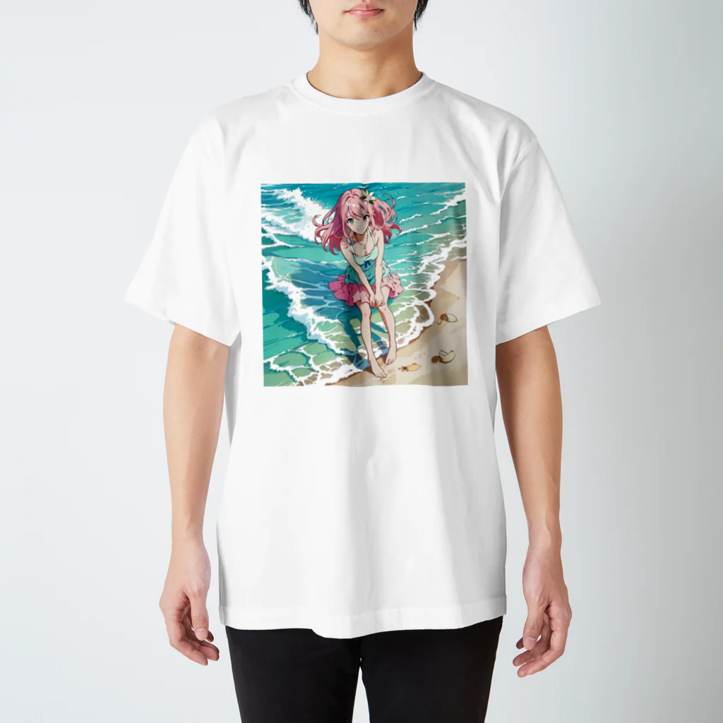 yozoraniyumeoの魔法夏少女 スタンダードTシャツ