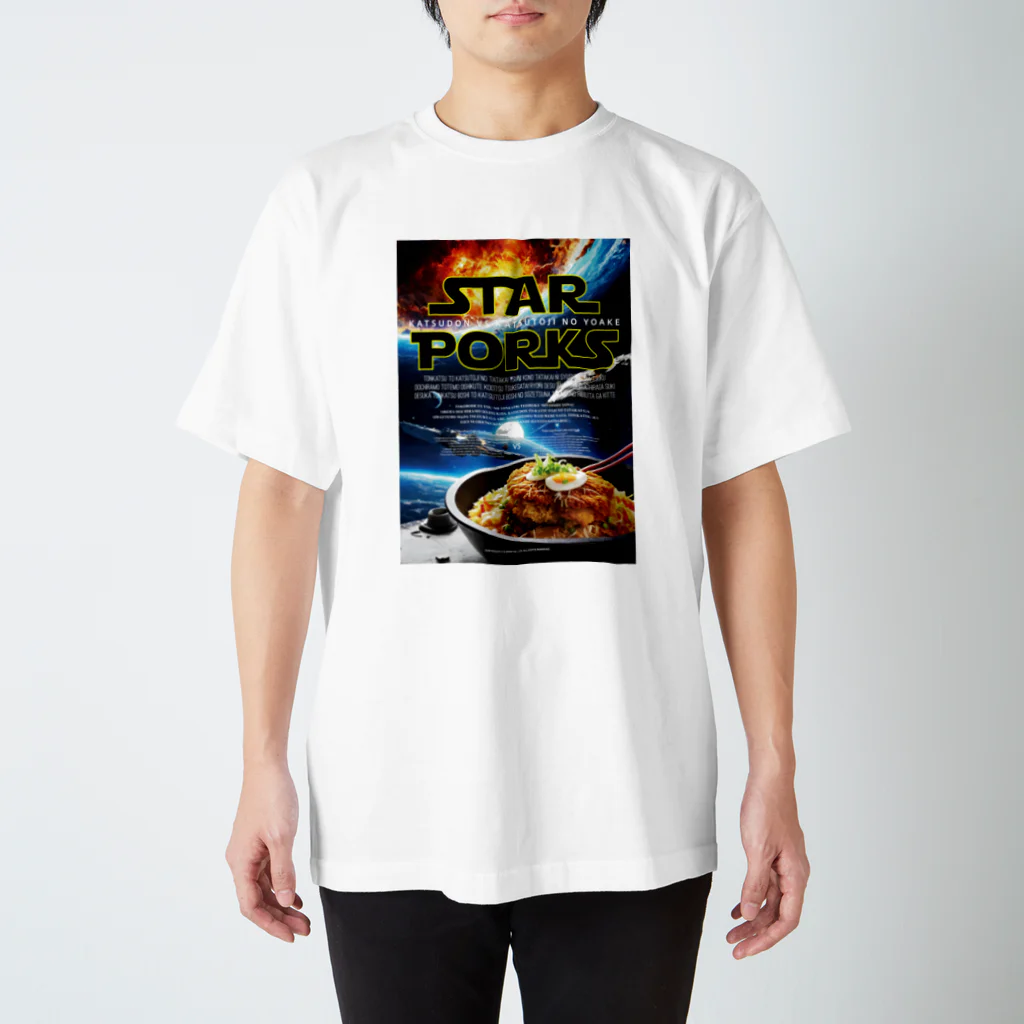 笑福満店のスターポークス Regular Fit T-Shirt