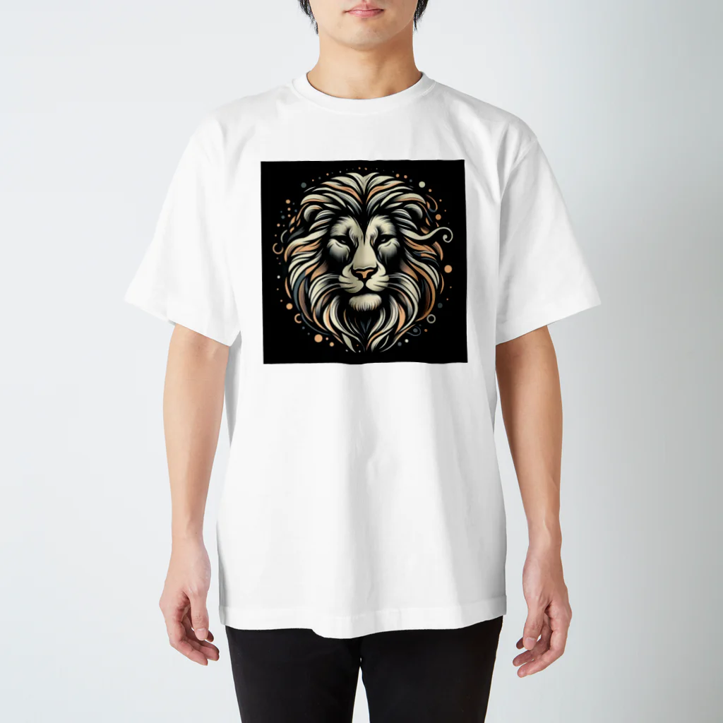 Ono_Mariaの百獣の王ライオン スタンダードTシャツ