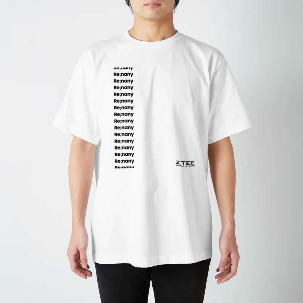 メンズサイゾーショップのRe;nany スタンダードTシャツ