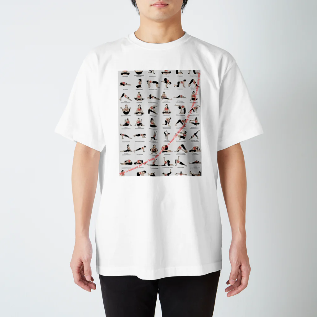 Shop Miwa1 のYoga◉meditation△▲ Regular Fit T-Shirt