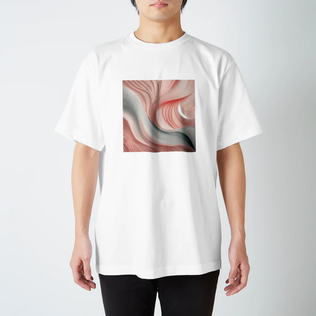 chan-takehaniの流動する美 Regular Fit T-Shirt