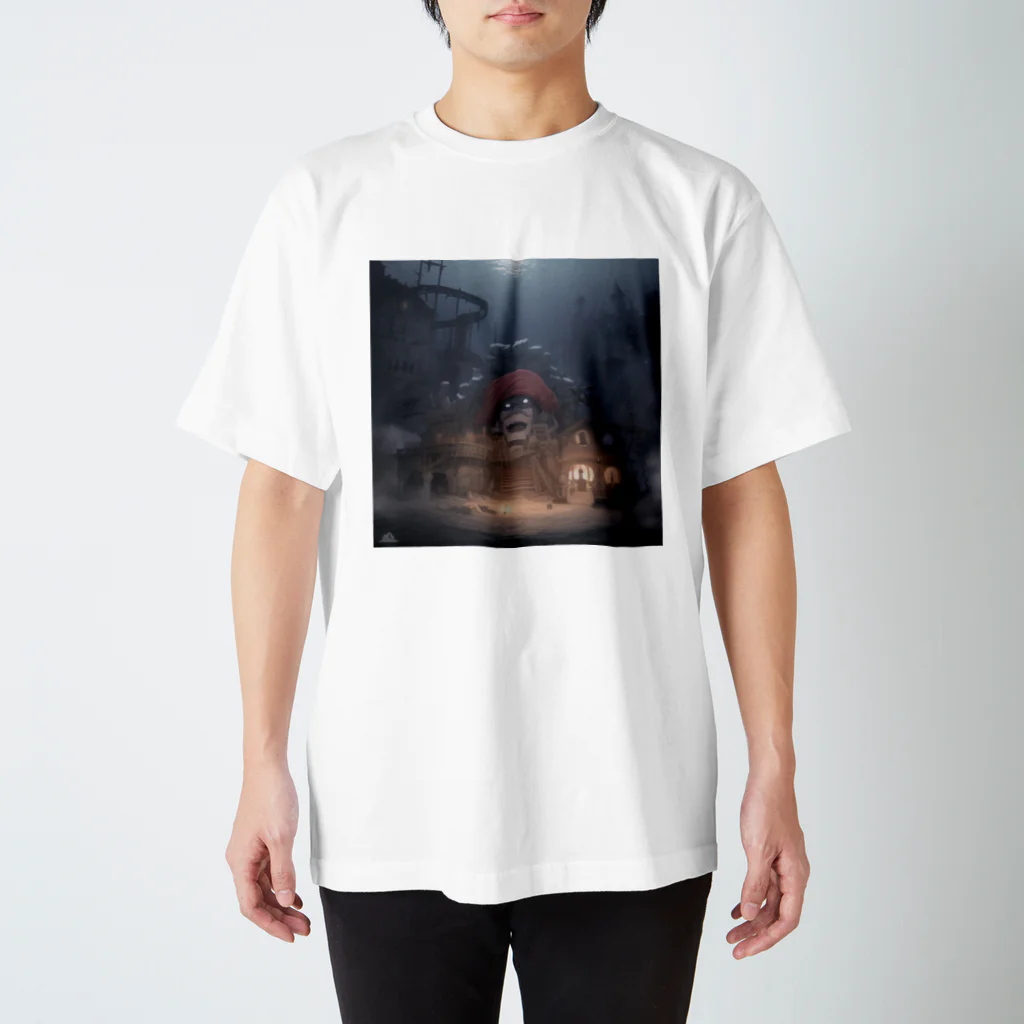 SAKURA-DESIGN-STOREの海賊の眠る世界 Regular Fit T-Shirt