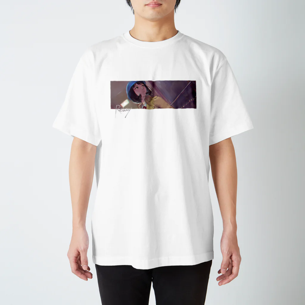超水道の"Relay"ジャケットアート［Color］ Regular Fit T-Shirt