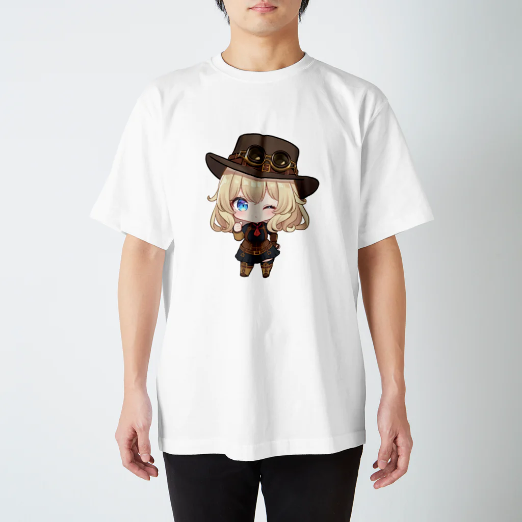 NO MAGIC RELIC HUNTERのNO MAGIC RELIC HUNTER #セレニウム ちゃんいいね スタンダードTシャツ