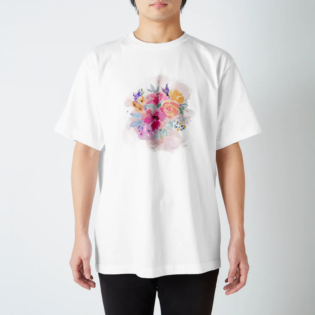 Color Rieのフラワーパワー Regular Fit T-Shirt