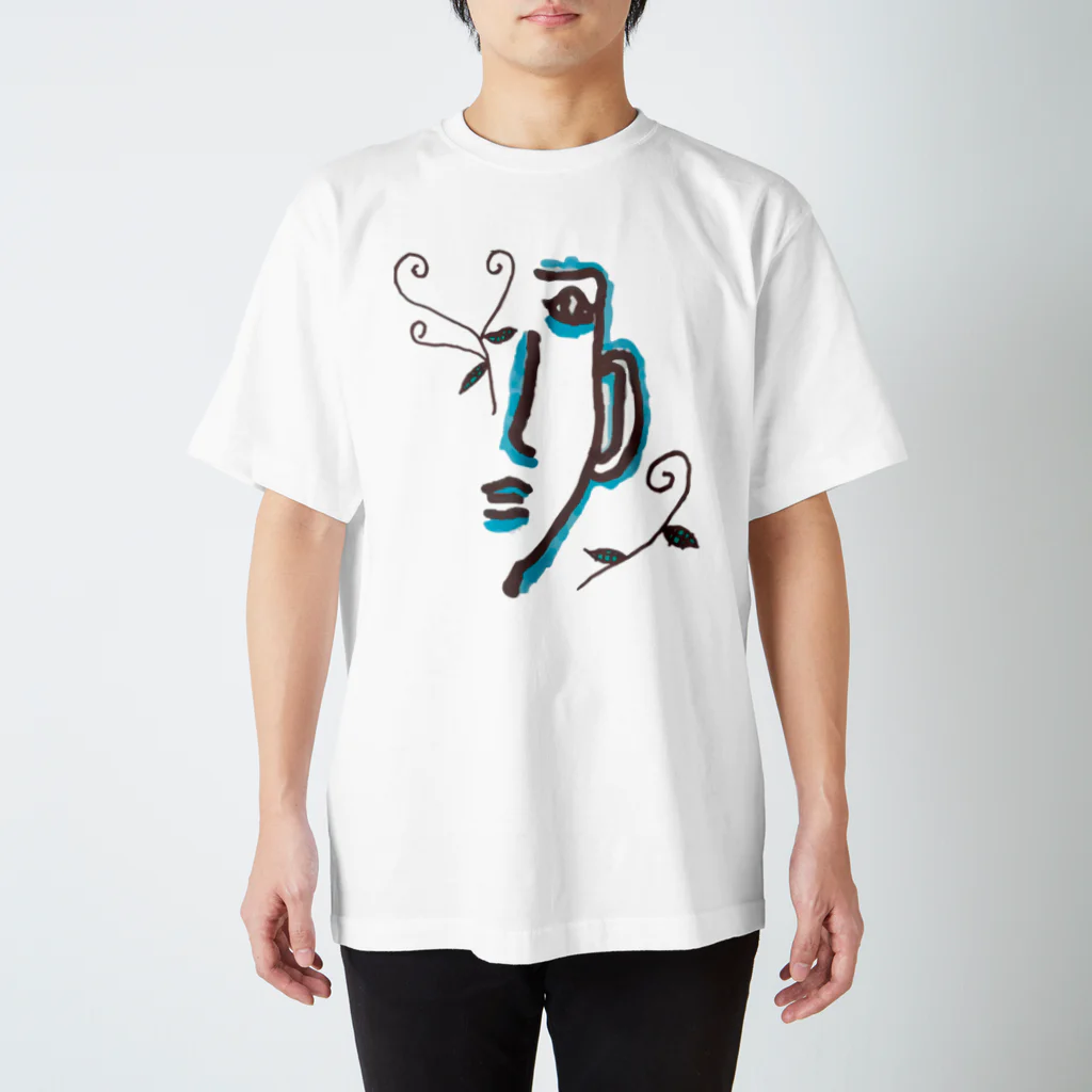 yukaridesignの静けさの朝 Regular Fit T-Shirt