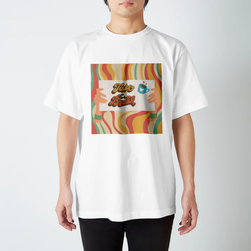 Cafe Mokaのティータイム スタンダードTシャツ