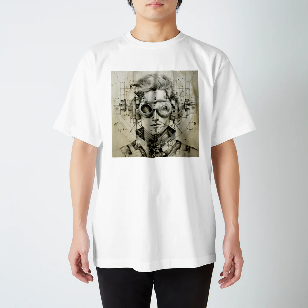 anaberuの建築系男子 Regular Fit T-Shirt