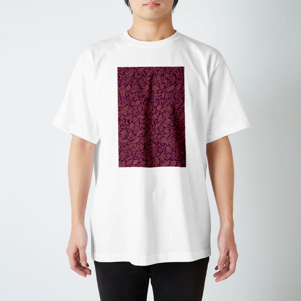 Whoのエレガントペイズリー Regular Fit T-Shirt