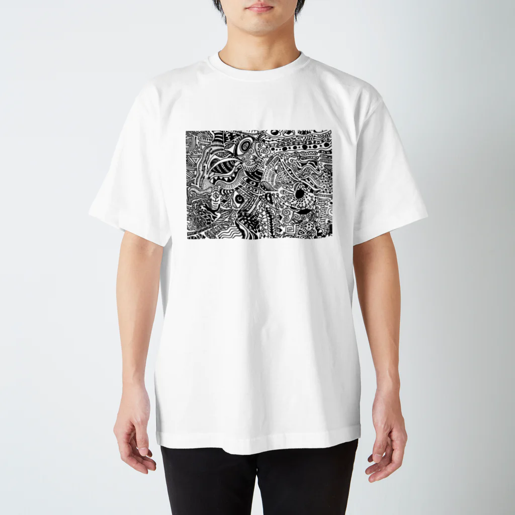 mono catのeyes  スタンダードTシャツ