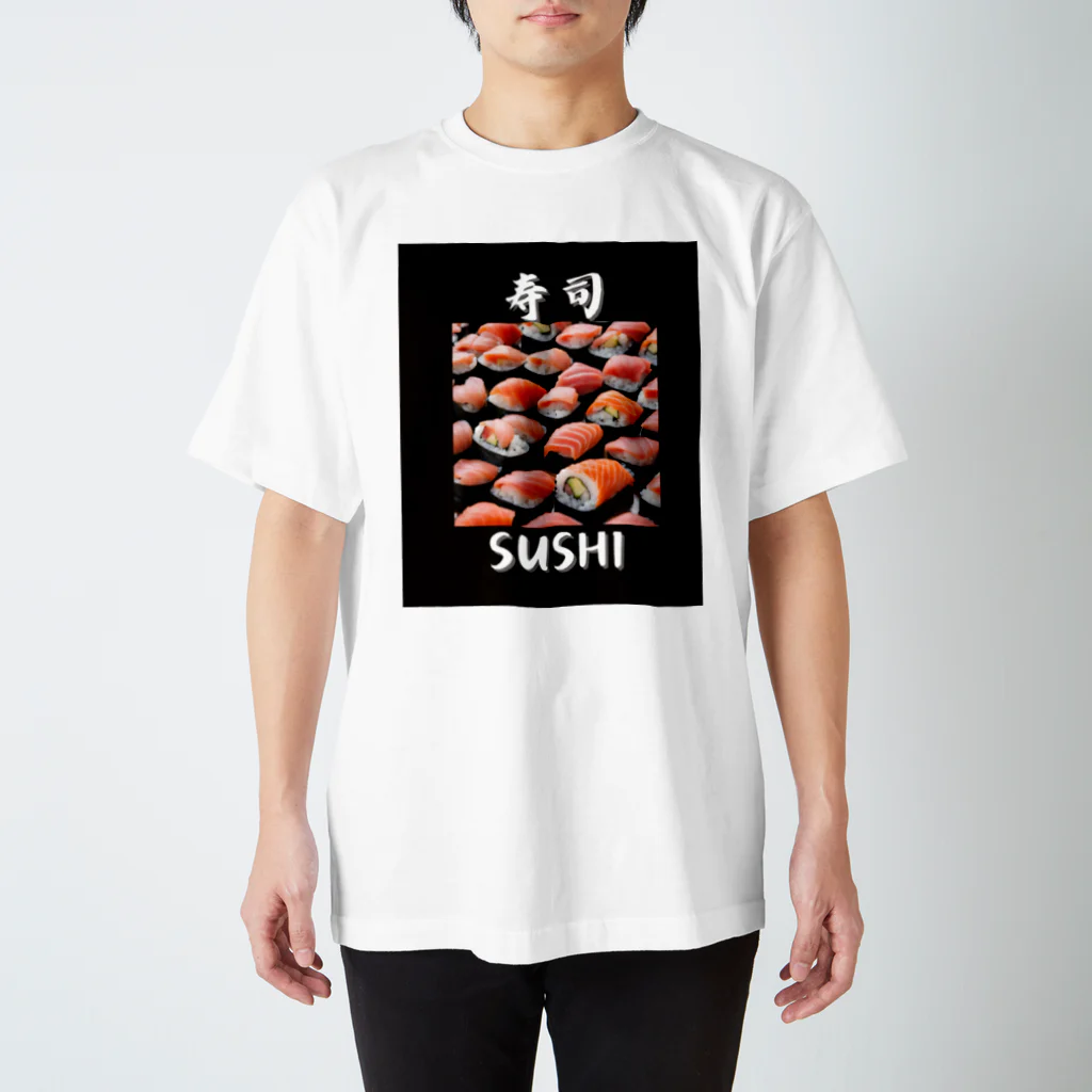 M-Y-Hの外国人に人気の寿司 Regular Fit T-Shirt