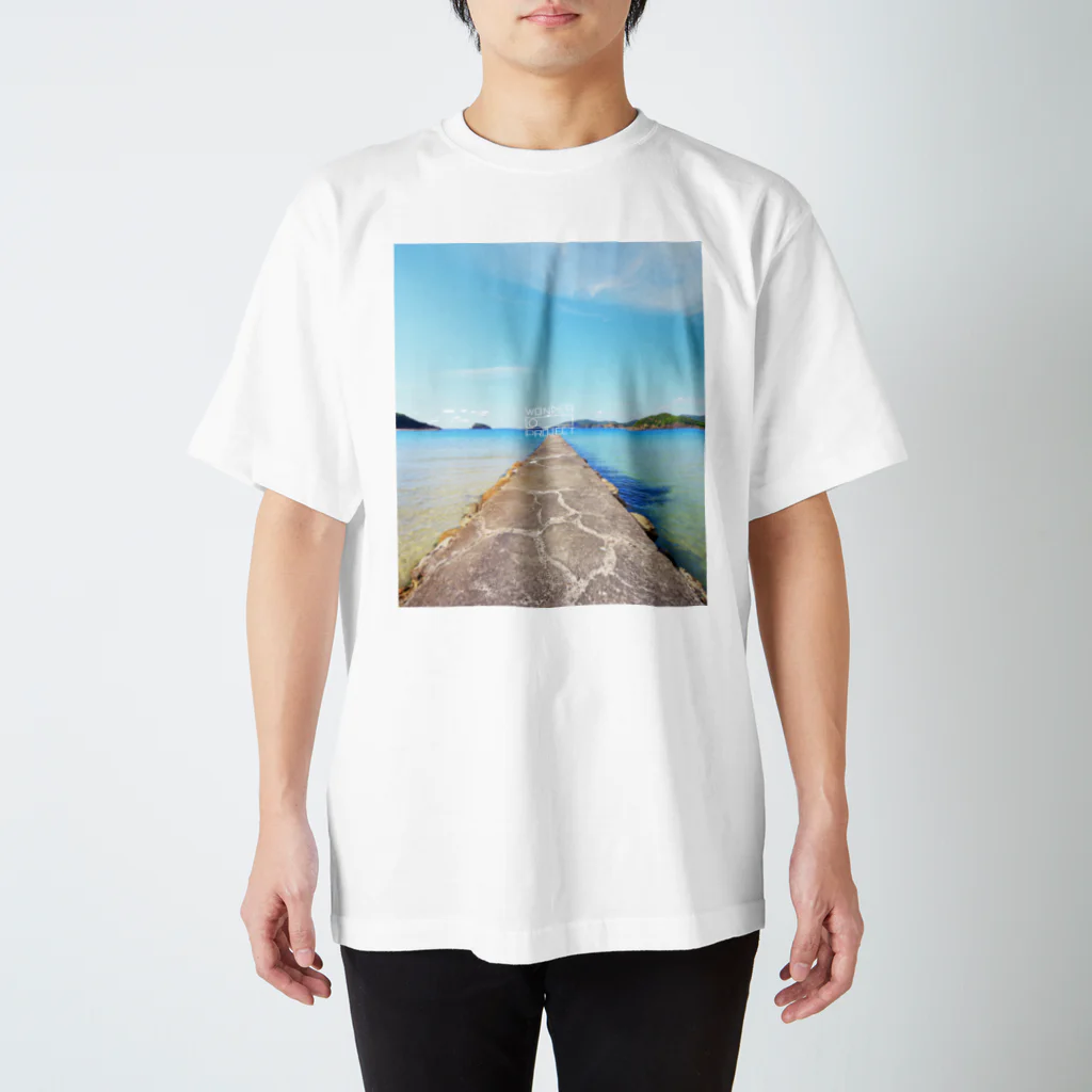 WONDER PROJECT / ワンダープロジェクトの海~淡礁~【2024年7月〜9月限定発売】 Regular Fit T-Shirt