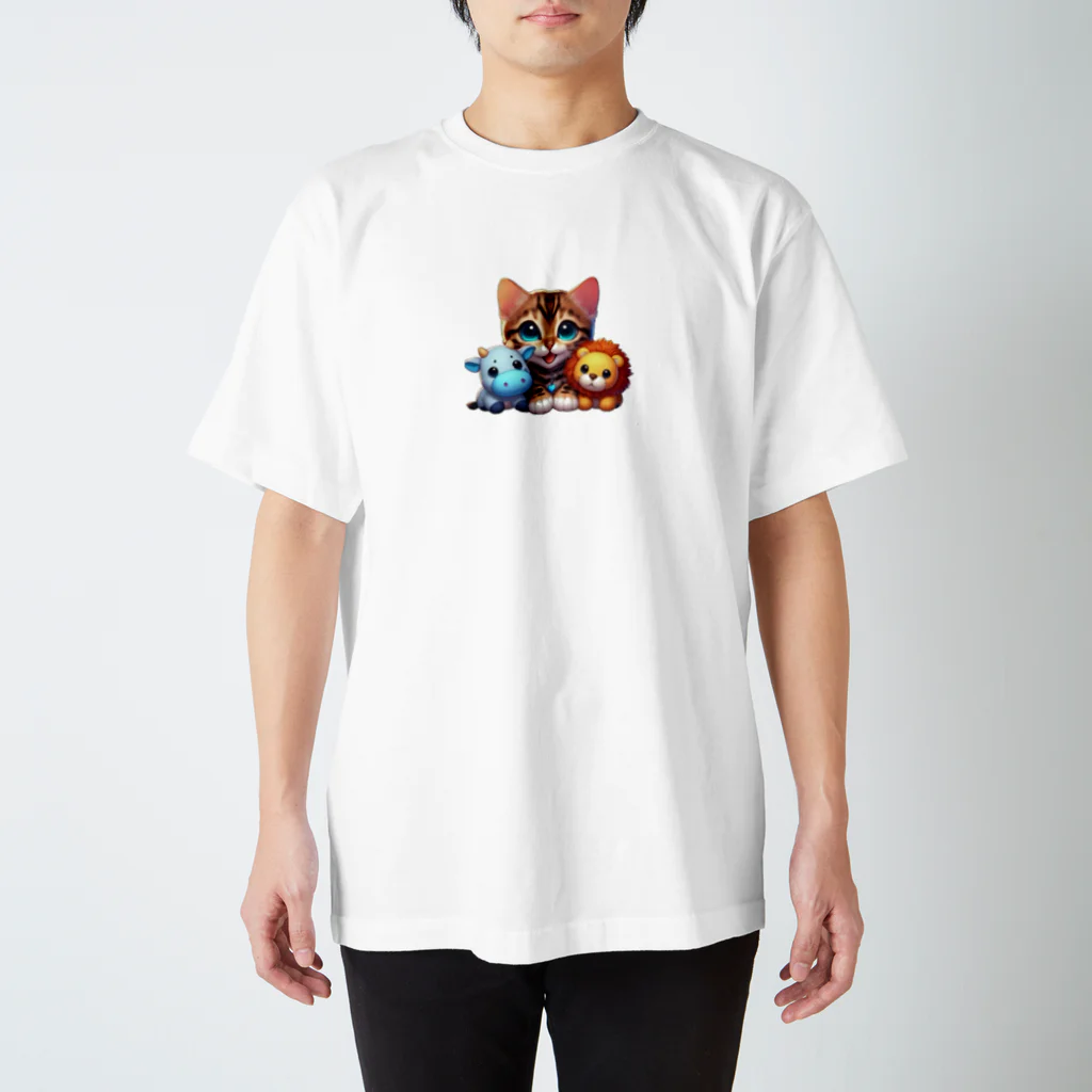 TOMO’ｓのパペットベンガルくん Regular Fit T-Shirt