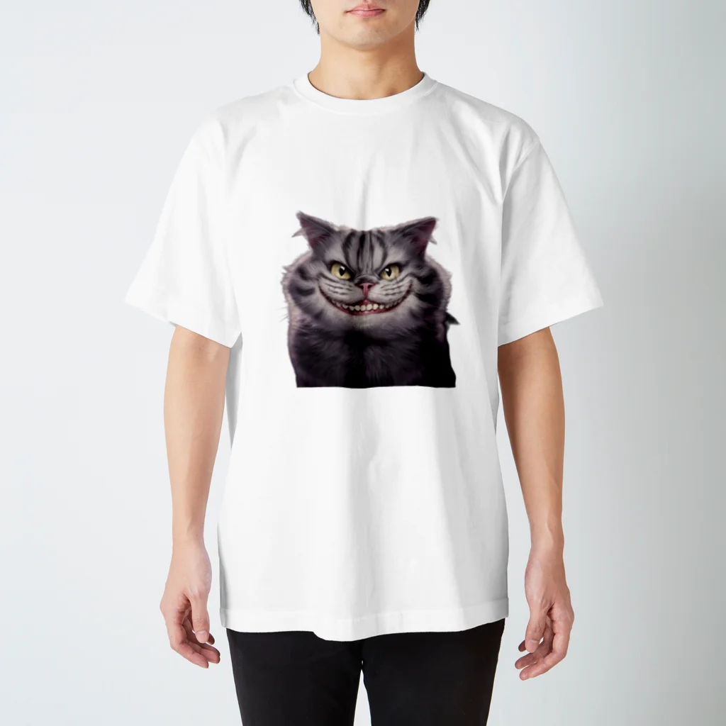 アタオカ1号のAIチェシャ猫 Regular Fit T-Shirt