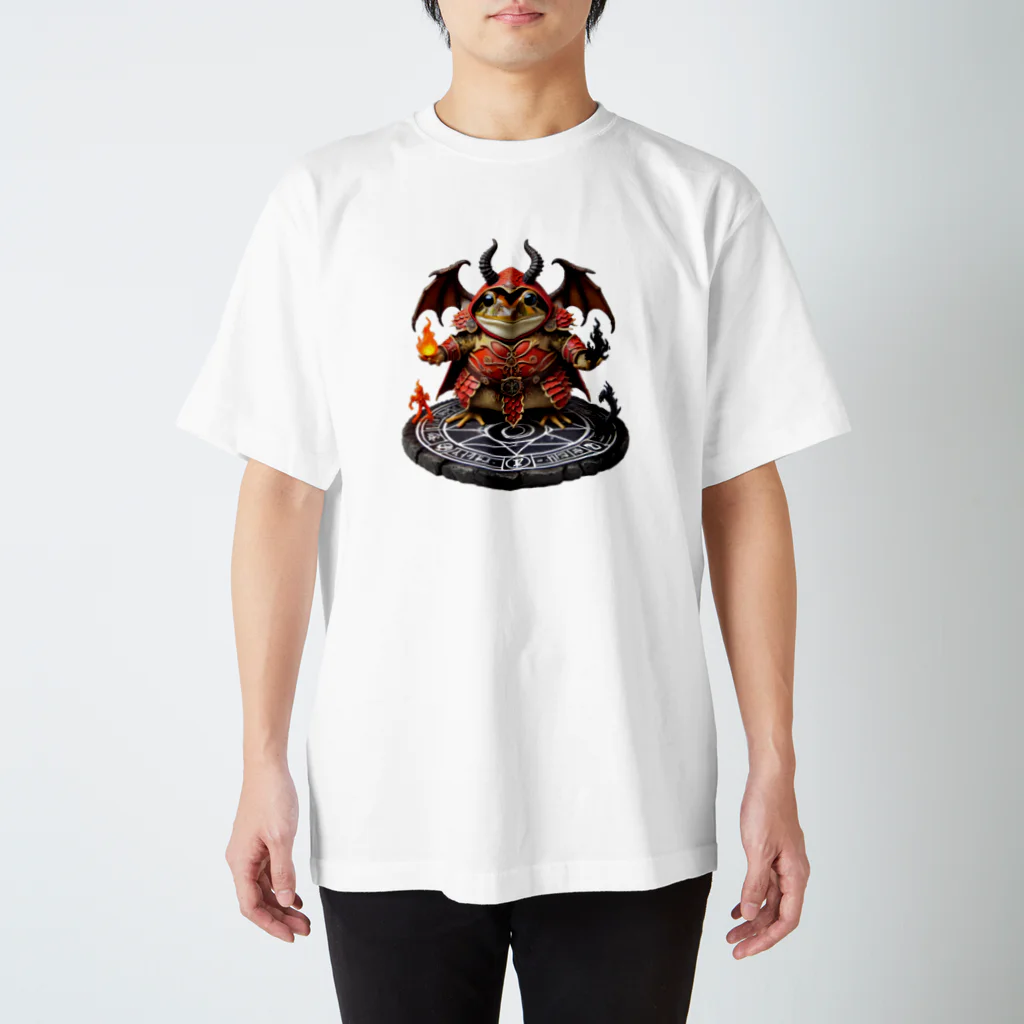 はらペコチャンネルの炎と闇の魔法使い豆太郎 Regular Fit T-Shirt