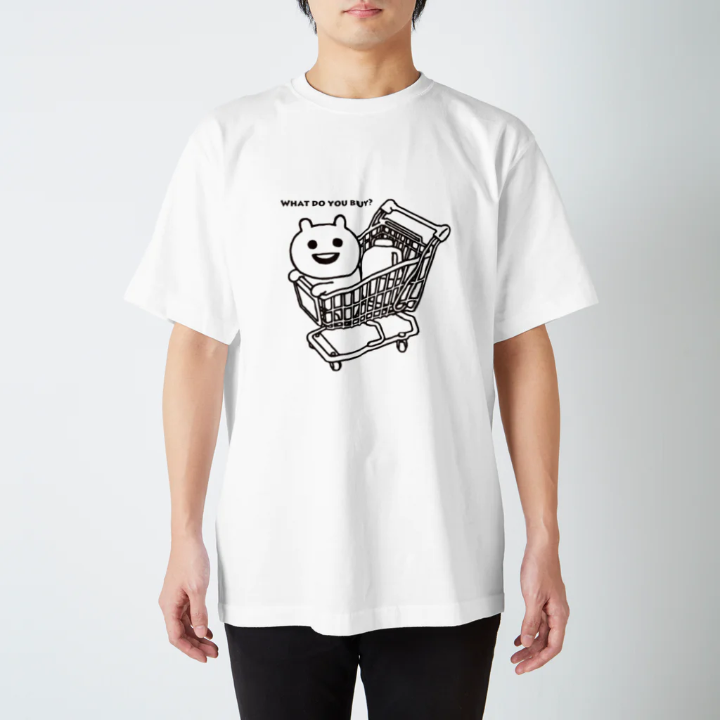 エナメルストア SUZURI店のカートに乗るマエバサン スタンダードTシャツ