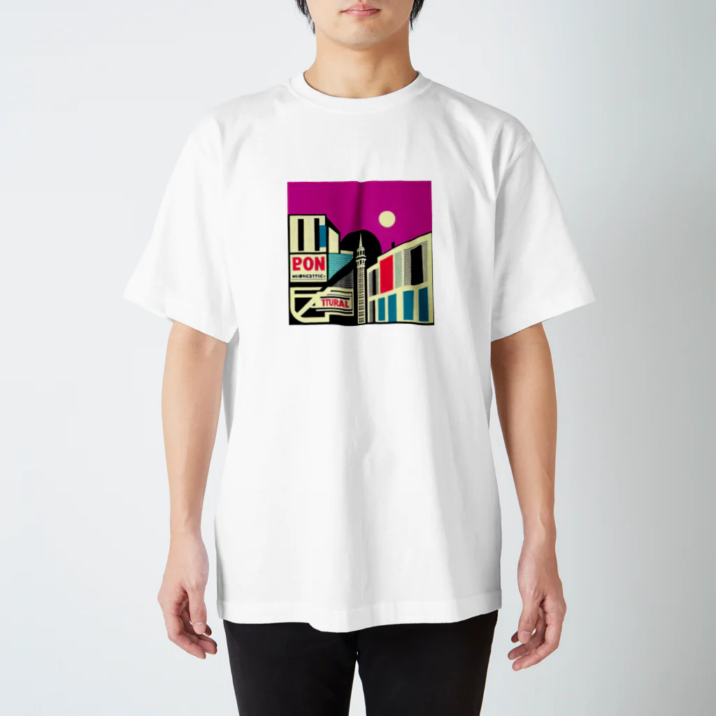 GoogleTamaniriyousuruのFantasy city スタンダードTシャツ