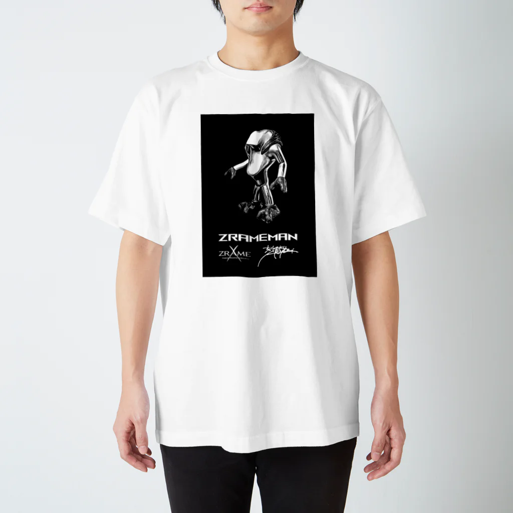 zrame-RYOのZRAMEMAN スタンダードTシャツ